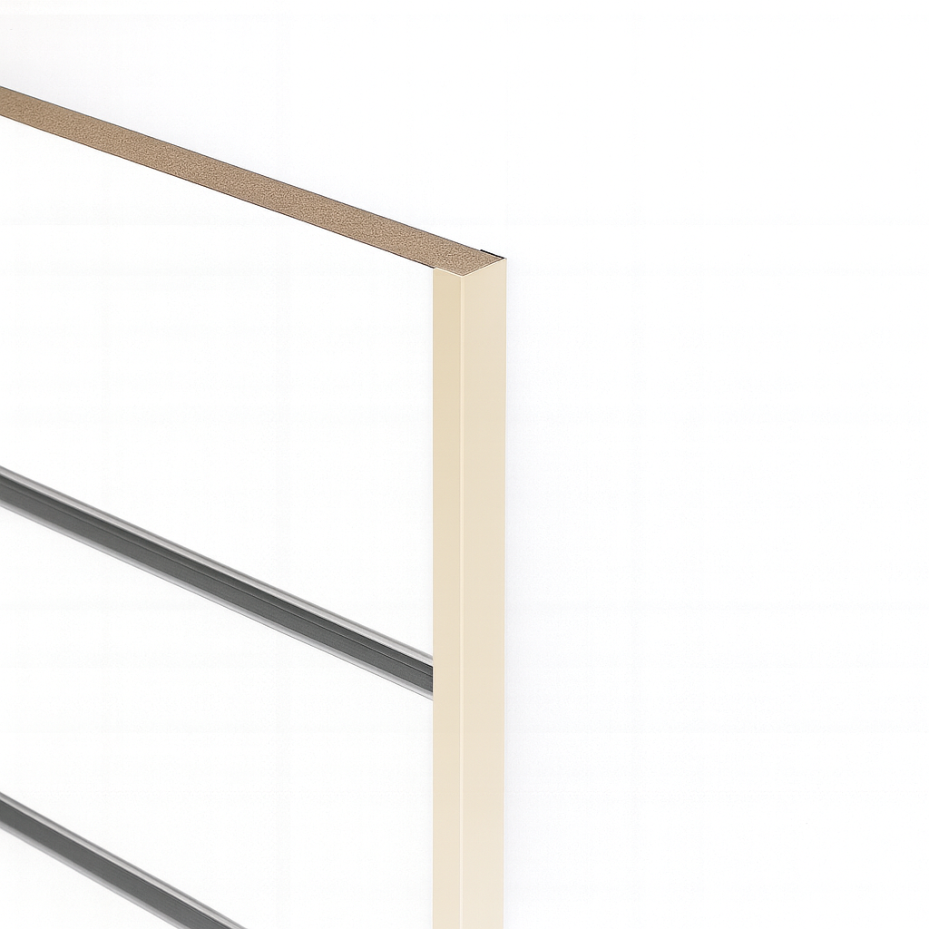 Flat End Capping in Cream