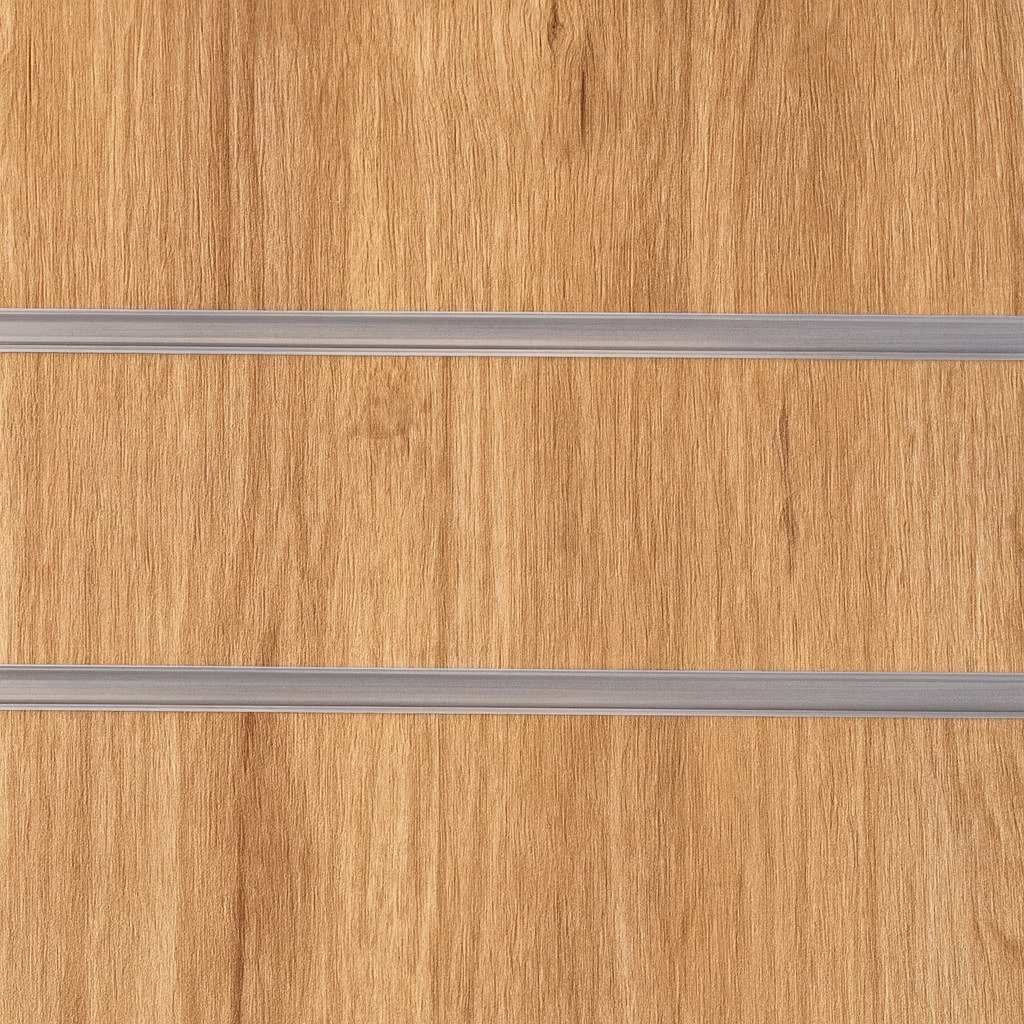 Slatwall Panel - Denver Oak - 1.2m x 1.2m