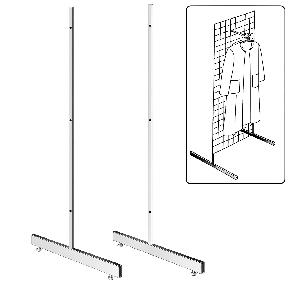 Gridwall T Legs (Heavy Duty)
