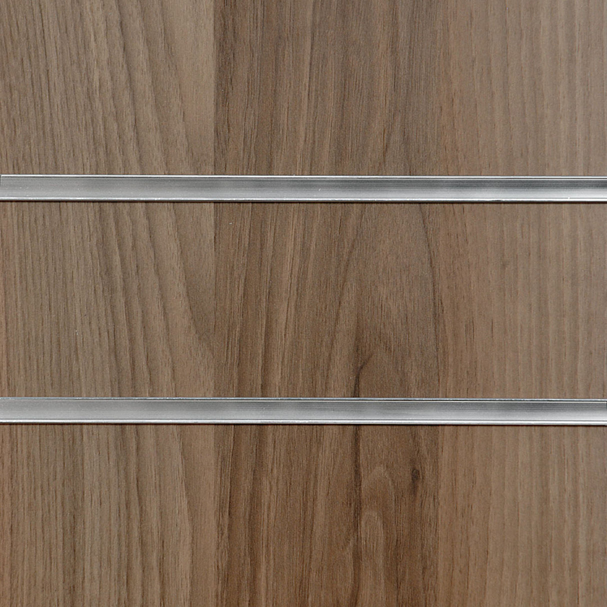 Slatwall Panel - Light Walnut - 2.4m x 1.2m