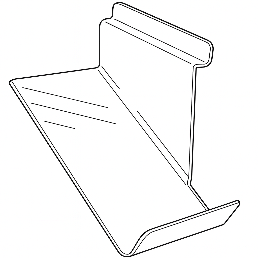 Sloping Shoe Shelf