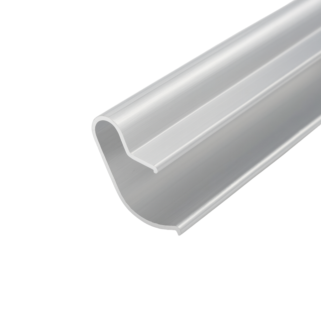 Slatwall Inserts Aluminium Push In