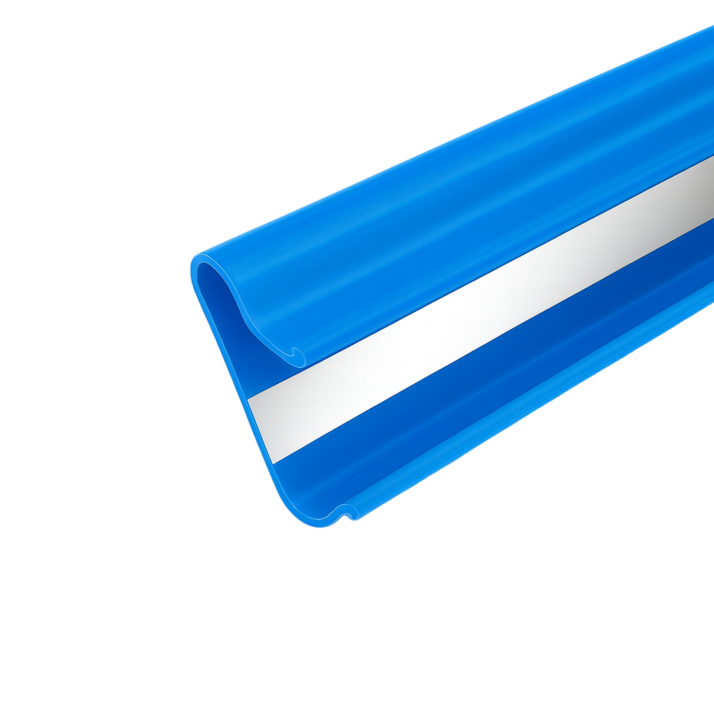 Slatwall Inserts Blue/Mirror