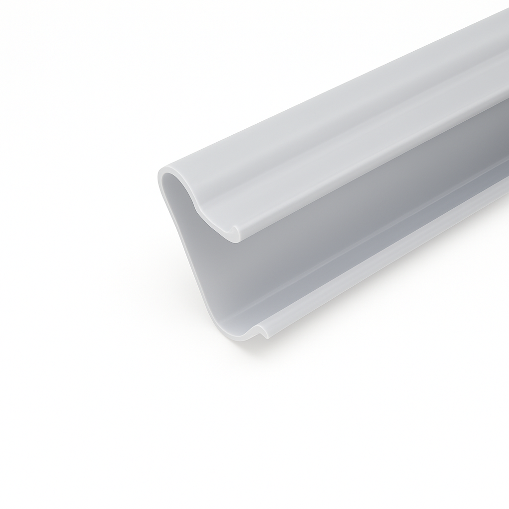 Slatwall Inserts Light Grey