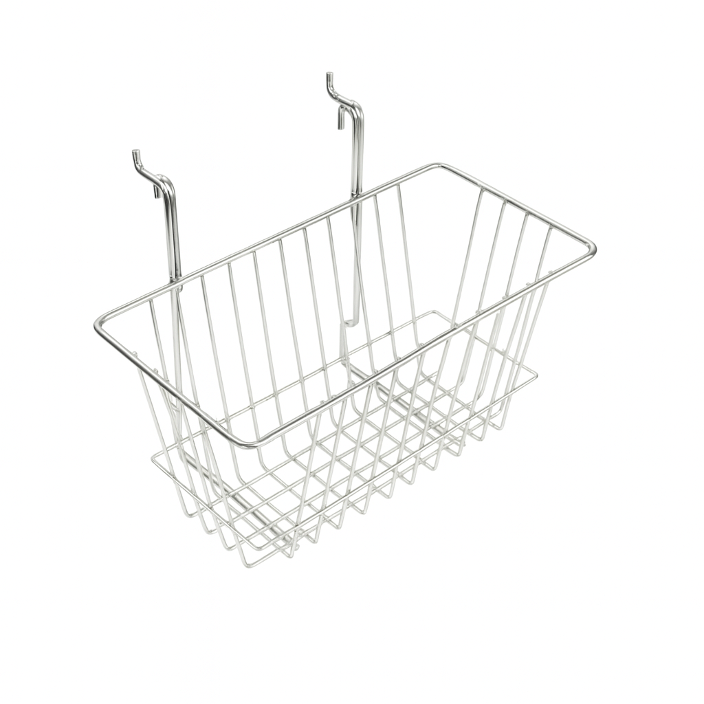 Slatwall Multifit Narrow Basket