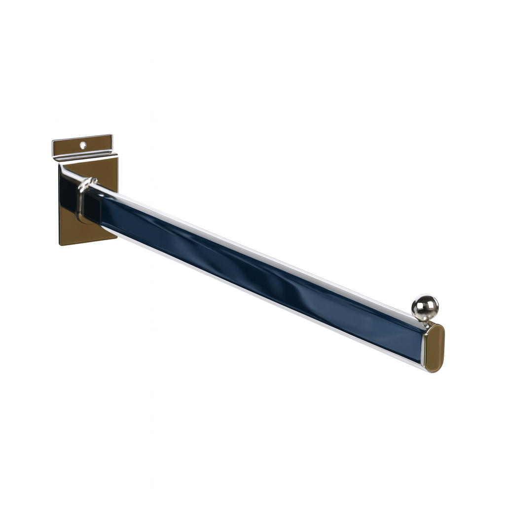 Slatwall Oval Straight Arm - 400mm