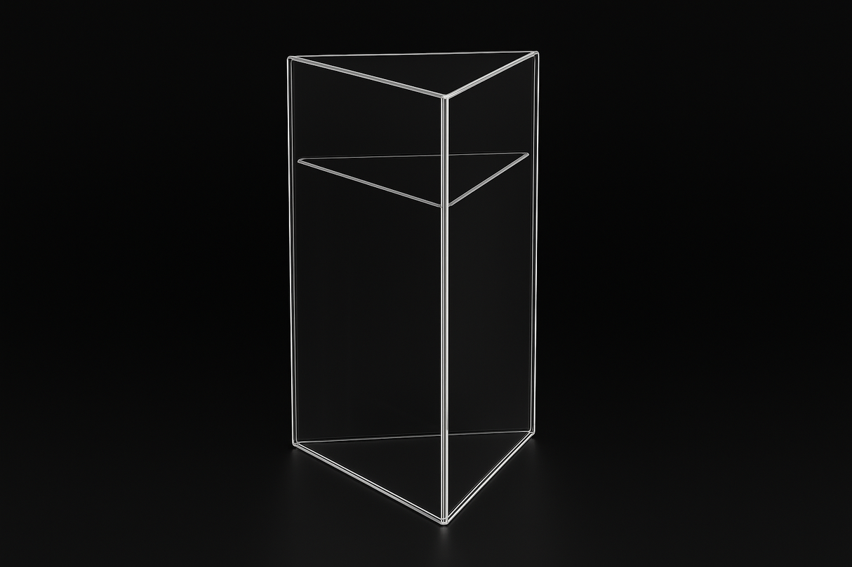 Triangular Menu Holder