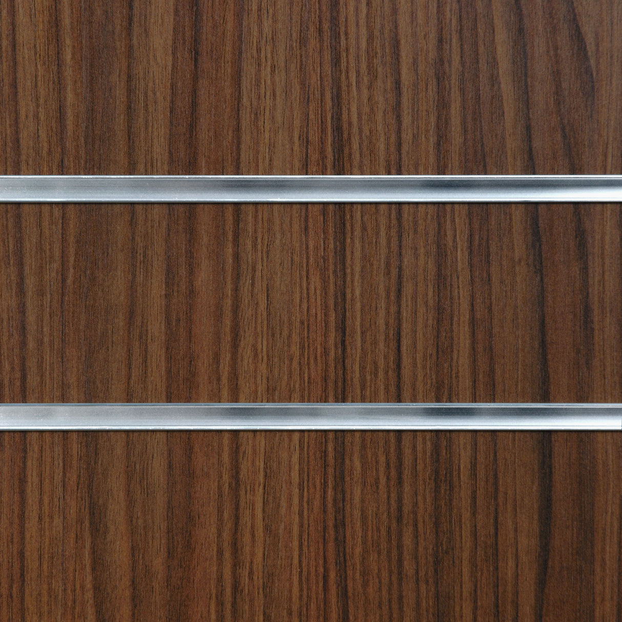 Slatwall Panel - Walnut - 2.4m x 1.2m