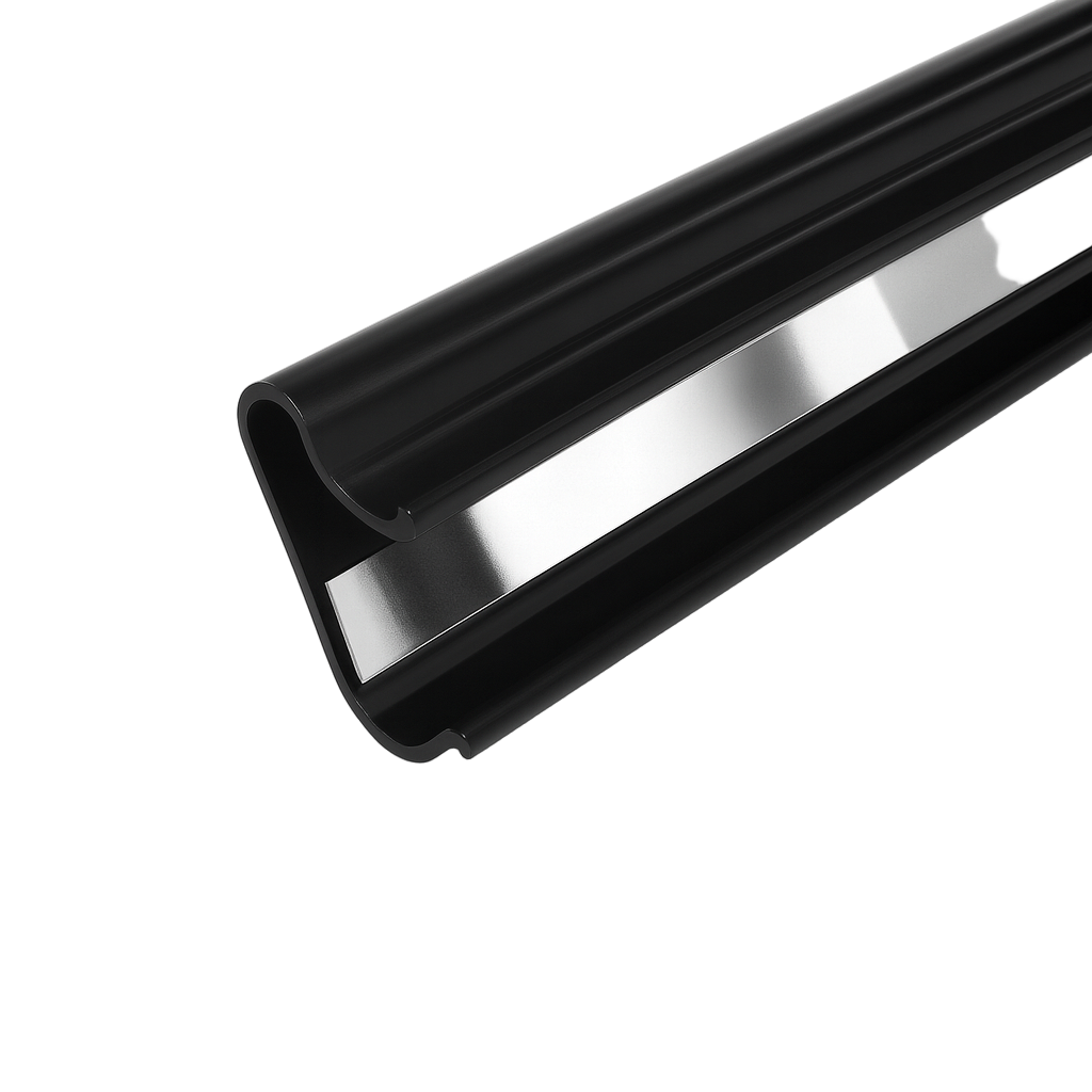 Slatwall Inserts Black/Mirror