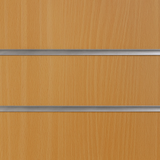 Slatwall Panel - Beech - 1.2m x 1.2m