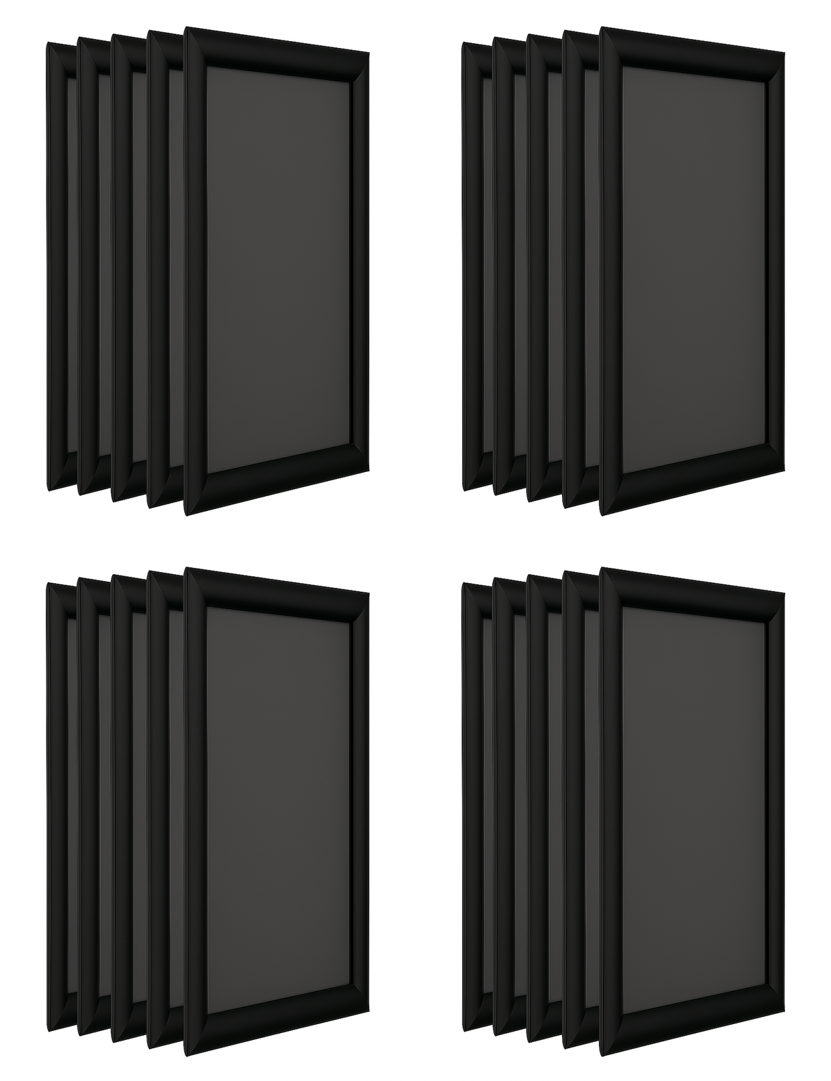 A5 Black Snap Frame (Pack of 20)