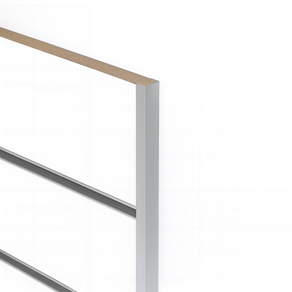 Flat End Capping in Grey