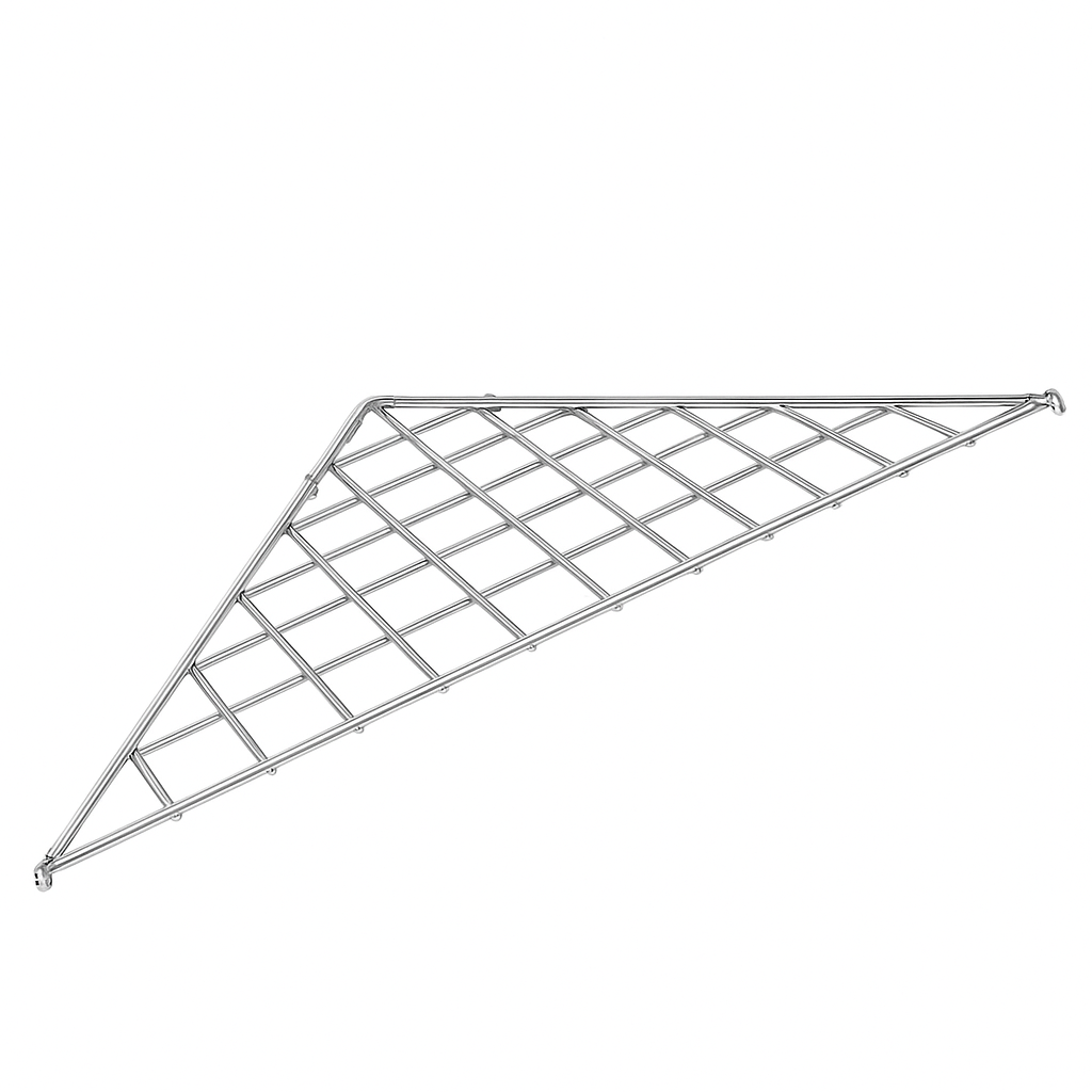 Gridwall Triangular Shelf