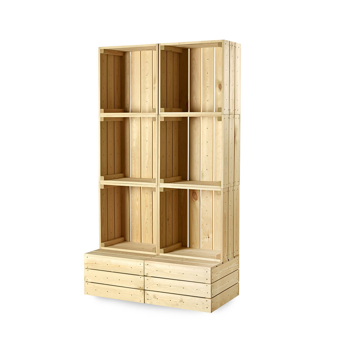 Double Retail Wall Unit