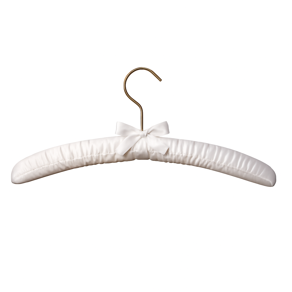 White Satin Padded Hanger