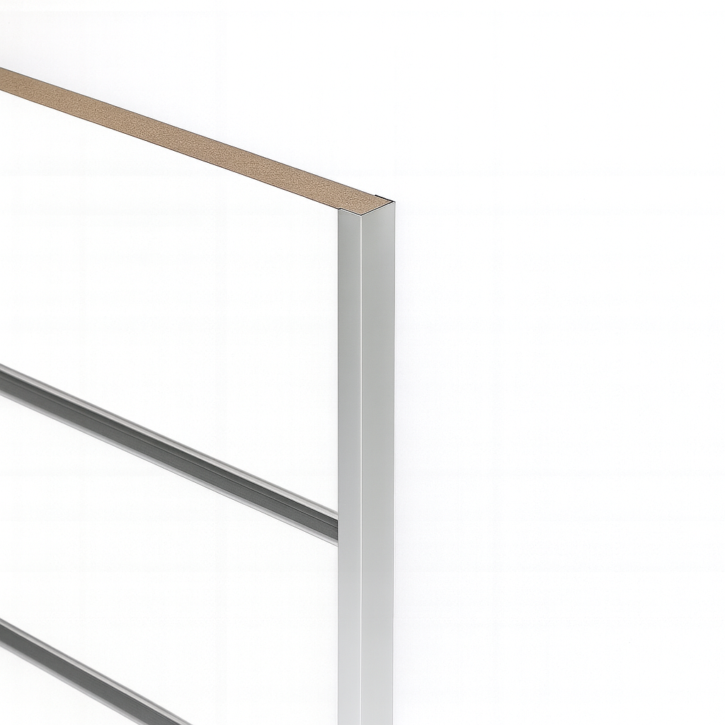 Flat End Capping in Silver