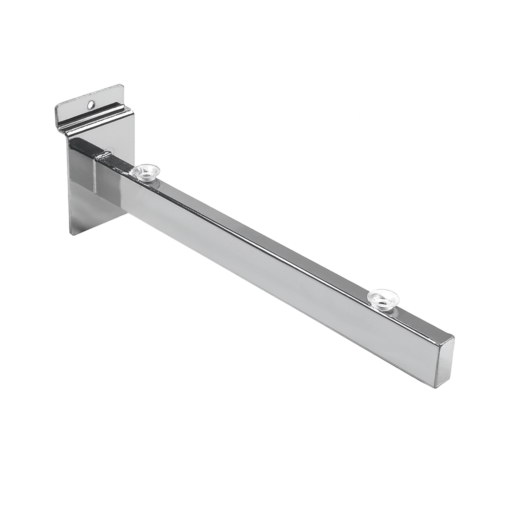 Slatwall Glass Shelf Bracket - 250mm