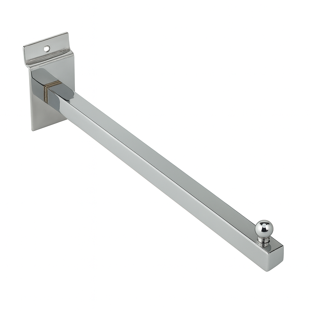 Slatwall Straight Arm - 400mm