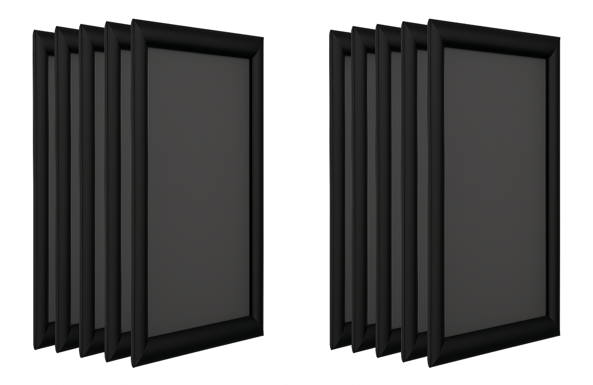 A2 Black Snap Frame (Pack of 10)