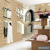 Slatwall Panel - Raw Mdf - 1.2m x 1.2m