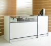 1/4 Glass Combination Counter