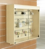 Slatted Wall Mounted Showcase