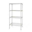 4 Tier Shelving Unit 915w x 355d - Choose Height