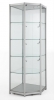 Corner Tower Glass Showcase